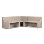 Product Image 19 for Senna Outdoor Dining Banquette L Shape - Vintage White from Four Hands