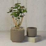 Product Image 6 for Simon Footed Planter, Ceramic, Grey / Matte Grey from Homart