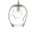 Product Image 1 for Dimpled Glass Pendant, Large Clear Glass from Jamie Young