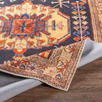 Product Image 5 for Amelie Bright Orange / Navy Rug from Surya