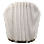 Product Image 11 for Crue White Swivel Chair from Uttermost