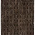 Product Image 4 for Verde Home by Manhattan Handmade Trellis Dark Brown/ Ivory Rug from Jaipur 