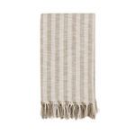Product Image 1 for Linna 100% Cotton Ivory 50"x70" Throw Blanket from Classic Home Furnishings