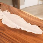 Product Image 2 for Feather Object, Large In Off White Resin from Jamie Young