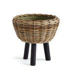 Product Image 2 for Woven Rattan Dry Basket Plant Riser from Napa Home And Garden
