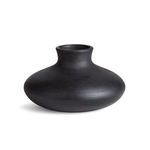 Product Image 1 for Fiorella Small Textured Black Ceramic Vase from Napa Home And Garden