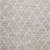 Neutral-toned Townes Pebble beige rug with abstract diamond pattern in textured power-loomed fabric
