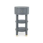 Product Image 5 for Claudette 1-Drawer Round Side Table from Villa & House