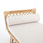 Product Image 7 for Marina Natural Rattan White Chaise Lounge from Four Hands