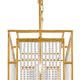 Product Image 5 for Adelle Rectangular Chandelier from Currey & Company