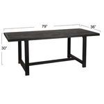 Product Image 3 for Ember Acacia Dining Table from Creative Co-Op