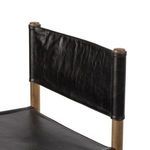 Product Image 15 for Kena Leather Black Bar Stool from Four Hands