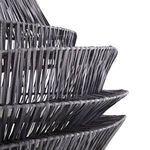 Product Image 6 for Barton Dark Gray Raffia Pendant from Arteriors