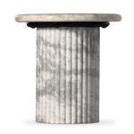 Product Image 14 for Oranda White Marble End Table from Four Hands