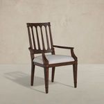 Product Image 1 for Mathis Dining Arm Chair Rustic Antique Oak from Gabby
