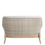 Product Image 9 for Palma Natural Wicker Loveseat Vinyl from Summer Classics