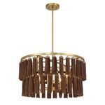 Product Image 3 for Aquitane 4-Light Pendant in Warm Brass from Savoy House 