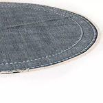 Product Image 2 for Indigo Block Print Round Rug from Four Hands