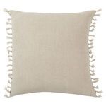Product Image 4 for Majere Solid Light Gray Pillow from Jaipur 