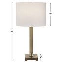 Product Image 9 for Duomo Brass Table Lamp from Uttermost