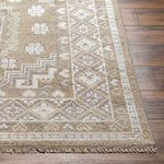 Product Image 10 for Almeria Hand-Knotted Mustard / Medium Gray Rug - 2' x 3' from Surya