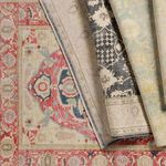 Product Image 2 for Kadi Medallion Red/ Blue Rug from Jaipur 