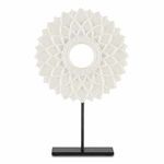 Product Image 1 for Lea Large Marble Blossom Sculpture from Currey & Company