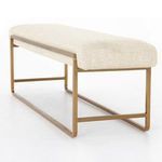 Product Image 14 for Sled Thames Cream Bench from Four Hands