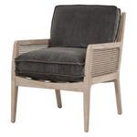 Product Image 3 for Leone Solid Oak Accent Chair With Wood Arms from Essentials for Living