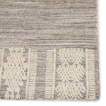Product Image 4 for Torsby Hand-Knotted Tribal Gray/ Ivory Rug from Jaipur 