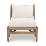 Rosen Outdoor White Chaise Lounge image 4