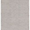 Baxley modern geometric area rug in gray, beige, navy, and cream with high-low pile, 9'3" x 12'