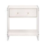 Product Image 2 for Sonia Pearl Shagreen 1-Drawer Resin Nightstand from Essentials for Living