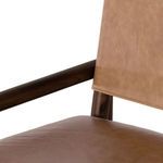 Product Image 8 for Bamba Wood-Framed Brown Leather Dining Chair from Four Hands