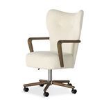 Product Image 16 for Melrose Sheepskin Natural Solid Ash Desk Chair from Four Hands