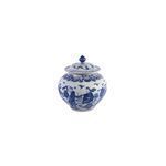 Product Image 2 for Blue & White Ginger Jar W/ Eight Immortals Motif from Legend of Asia
