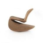 Product Image 15 for Portia Wicker Modern Outdoor Rocking Chair - Vintage Natural from Four Hands