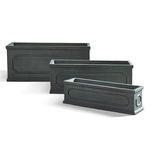 Product Image 1 for Fibreclay Chelsea Troughs, Set Of 3 from Napa Home And Garden