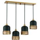 Product Image 3 for Eclipse 4 Light Linear Chandelier from Savoy House 