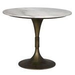 Product Image 2 for Jman 36" Aged Brass Finish Table from Noir