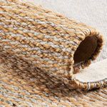 Product Image 4 for Rosier Handmade Solid Beige/ Silver Area Rug from Jaipur