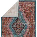 Product Image 4 for Marielle Medallion Rust/ Teal Rug from Jaipur 