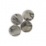 Product Image 5 for Set of 4 Gray Marble Coasters from BIDKHome