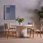 Product Image 7 for Villa Dining Chair Beige Cowhide from Four Hands