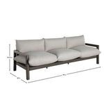 Product Image 5 for Monterey Alum Slate Gray Sofa 3-seat from Summer Classics