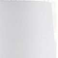 White drum lamp shade fabric texture on Duveen Table Lamp