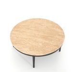 Product Image 9 for Marcus Round Coffee Table Distressed Gun from Four Hands