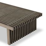Product Image 6 for Haskell Cream Wooden Outdoor Coffee Table - Weathered Grey from Four Hands