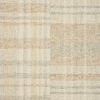 Chris Natural / Multi Rug with soft, multi-tonal beige, cream, and muted orange striped pattern on wool
