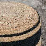 Product Image 6 for Yves 100% Jute 15" Wide Round Natural Pouf from Classic Home Furnishings